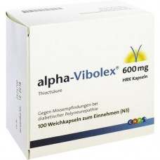 ALPHA VIBOLEX 600 mg HRK Soft capsules, 100 pcs