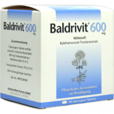 BALDRIVIT 600 mg covered tablets, 100 pcs