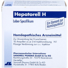 HEPATORELL H ampoules, 10x2 ml