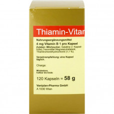 THIAMIN capsules vitamin B1, 120 pcs