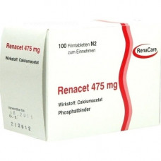 RENACET 475 mg film -coated tablets, 100 pcs