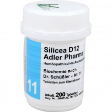 BIOCHEMIE Adler 11 Silicea D 12 tablets, 200 pcs