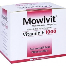 MOWIVIT Vitamin E 1000 capsules, 100 pcs