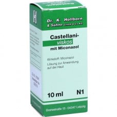 CASTELLANI viskos m. Miconazol solution, 10 ml