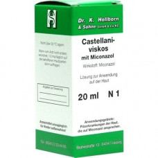 CASTELLANI viskos m. Miconazol solution, 20 ml
