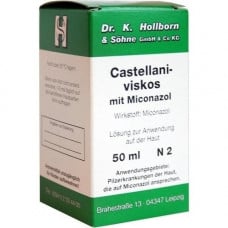 CASTELLANI viskos m. Miconazol solution, 50 ml