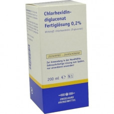 CHLORHEXIDINDIGLUCONAT finished solution 0.2%, 200 ml