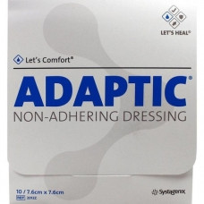 ADAPTIC 7.6x7.6 cm moist wound pad, 10 pcs