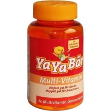 YAYABÄR Children's vitamine fruit gum, 60 pcs