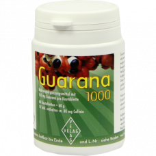 GUARANA 1000 mg chewing tablets, 60 pcs