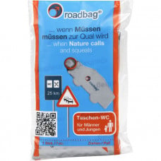 ROADBAG Bags-WC/Nottoilette for men, 5 pcs