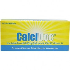 CALCIDOC chewing tablets, 60 pcs