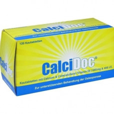 CALCIDOC chewing tablets, 120 pcs