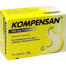 KOMPENSAN tablets 340 mg, 100 pcs