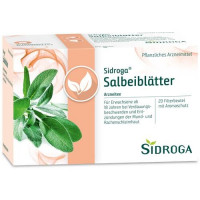 SIDROGA Salbeiblätter Tee Filterbeutel, 20X1.5 g