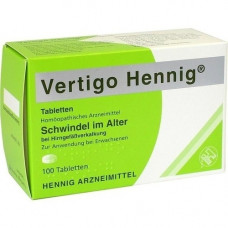 VERTIGO HENNIG Tablets, 100 pcs