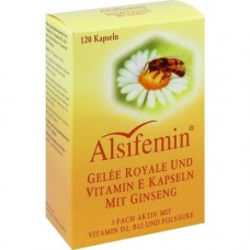 ALSIFEMIN Jelle Royal+Vit.e M.Ginseng capsules, 120 pcs