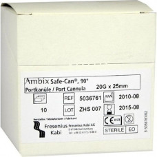AMBIX Safe-Can Portpunkt.Kan. 20 GX25 mm curved, 10 pcs