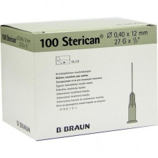 Sterican Einmalkanüle 27Gx1/2 0,40x12 mm, 100 St