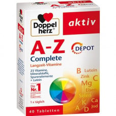 DOPPELHERZ A-Z Depot tablets, 40 pcs