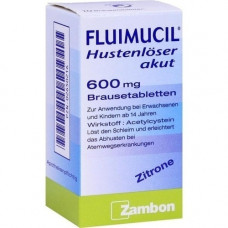 FLUIMUCIL cough relief acute 600 effervescent tablets, 10 pcs