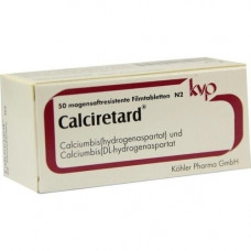 CALCIRETARD gastric -resistant dragees, 50 pcs