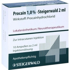 PROCAIN 1% Steigerwald injection solution, 10x2 ml
