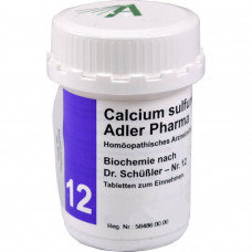 BIOCHEMIE Adler 12 Calcium Sulfuricum D 6 Tabl., 400 pcs