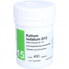 BIOCHEMIE Adler 15 potassium iodatum D 12 tablets, 400 pcs