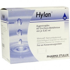 HYLAN 0.65 ml of eye drops, 60 pcs
