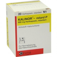 KALINOR Retard P 600 mg hard capsules, 20 pcs