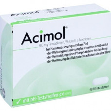 ACIMOL with pH test strips film -coated tablets, 48 pcs