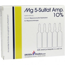 MG 5 Sulfate Amp. 10% injection solution, 5 pcs