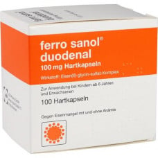 FERRO SANOL Duodenal Hartkaps.m.MSr.überz.pell., 100 pcs