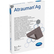 ATRAUMAN AG 5x5 cm Steril compress, 10 pcs