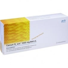 CALCIUM D3 ACIS 1000 mg/880 I.E. Breamer tablets, 40 pcs