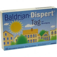 BALDRIAN DISPERT Day covered tablets, 40 pcs