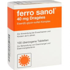 FERRO SANOL Excess tablets, 100 pcs