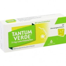 TANTUM VERDE 3 mg LutschtAbl.M.zront taste, 20 pcs