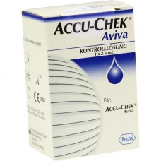 ACCU-CHEK Aviva control solution, 1x2.5 ml