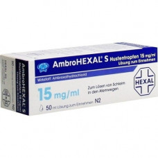 AMBROHEXAL S cough drops 15 mg/ml, 50 ml
