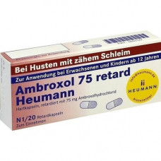 AMBROXOL 75 Retard Heumann capsules, 20 pcs