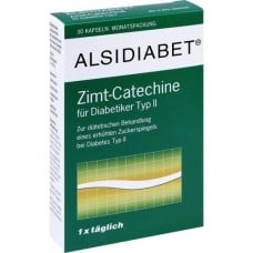 ALSIDIABET Zimt Catechine F.diab.type II Kapseln, 30 pcs