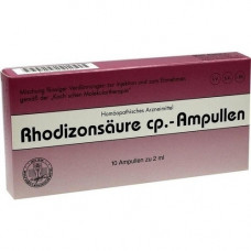 RHODIZONSÄURE CP.Ampull injection solution, 10x2 ml