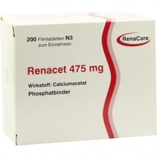 RENACET 475 mg film -coated tablets, 200 pcs