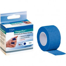 FINGERFLEX 2.5 cmx4.5 m blue latex -free, 1 pcs