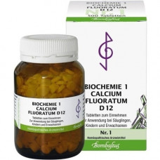 BIOCHEMIE 1 Calcium fluoratum D 12 tablets, 500 pcs