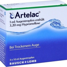 ARTELAC Eye drops, 3x10 ml
