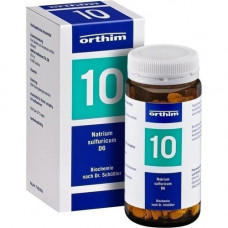 BIOCHEMIE Orthim 10 sodium sulfuricum d 6 tabl., 400 pcs
