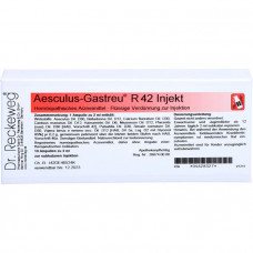 AESCULUS-GASTREU R42 inject ampoules, 10x2 ml